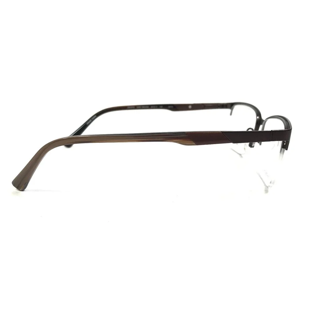Joseph Abboud Eyeglasses Frames JOE4076 200 BROWN Rectangular Half Rim 54-17-140